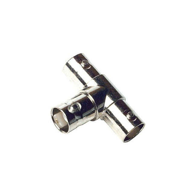PA6432 BNC SOCKET TO 2X BNC SOCKET ADAPTOR T-PIECE 'T'