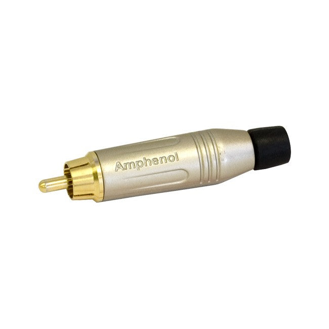 PD2959 RCA PLUG AMPHENOL BLACK AMPHENOL ACPR-SBK