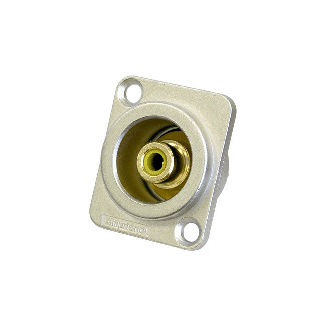 PD3208 RCA D SHELL SOCKET YELLOW AMPHENOL AMPHENOL ACJD-YEL