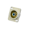 PD3210 RCA D SHELL SOCKET BLUE AMPHENOL AMPHENOL ACJD-BLU