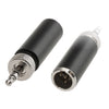 PD4938 MINI XLR 3.5MM TO 4P CONVERTER SENNHEISER TO SHURE 3.5F TO 4M DOSS 3.5-4M