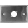 PD5190 SINGLE XLR S/S WALL PLATE STAINLESS STEEL PS0551