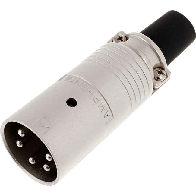 PD5630 5-PIN METAL PLUG EP-5-12 AMPHENOL EP-5-12