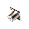 PG2032 UHF PANEL SOCKET SQUARE BASE SOLDER TYPE So239 A-132