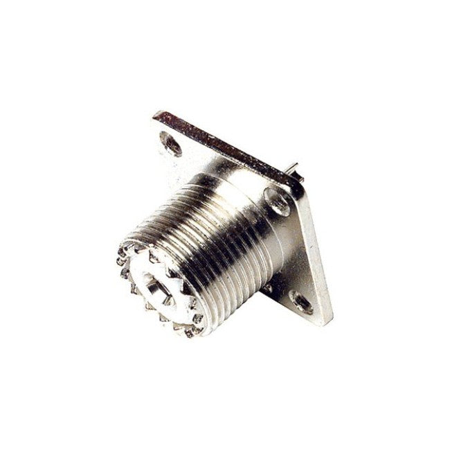 PG2032 UHF PANEL SOCKET SQUARE BASE SOLDER TYPE So239 A-132