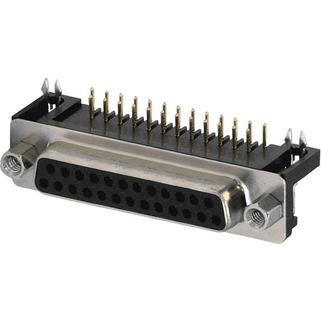 PJ2825 DB25 WAY PCB D RANGE SOCKET RIGHT ANGLE 14-021