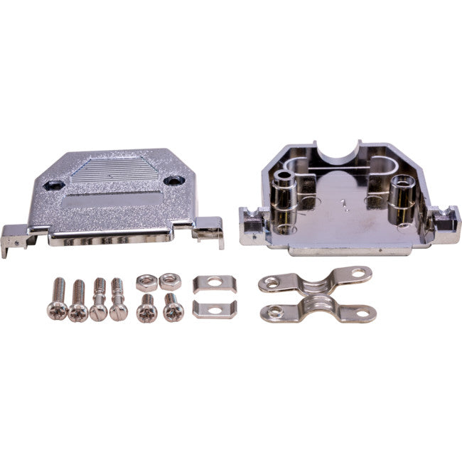 PJ5432 DB25 WAY D RANGE COVER CHROME BACKSHELL D-138