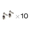 PJ6001 SHORT BUSHING 10 PAIRS SCREWS M3 D-154 (PK10)