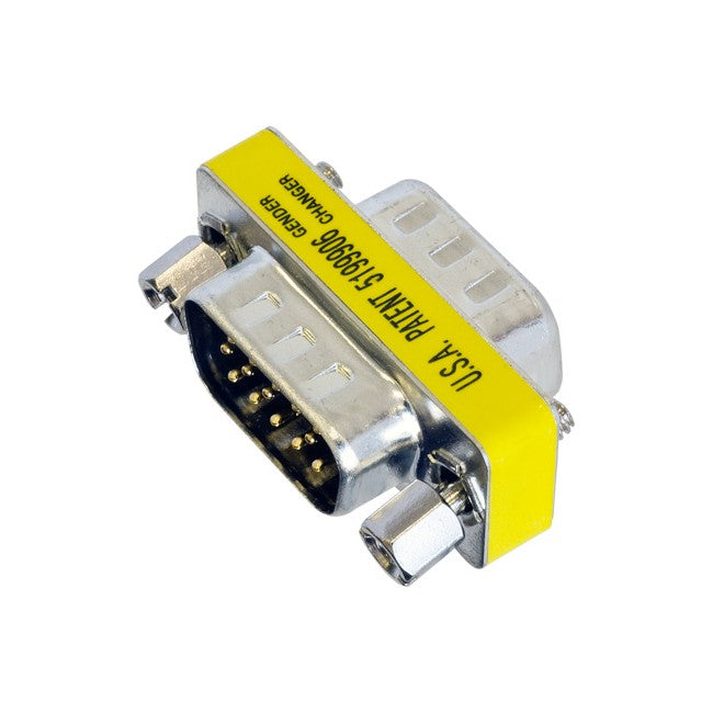 PJ6617 HD15 PIN VGA PLUG TO PLUG HIGH DENSITY GENDER BENDER N-1227