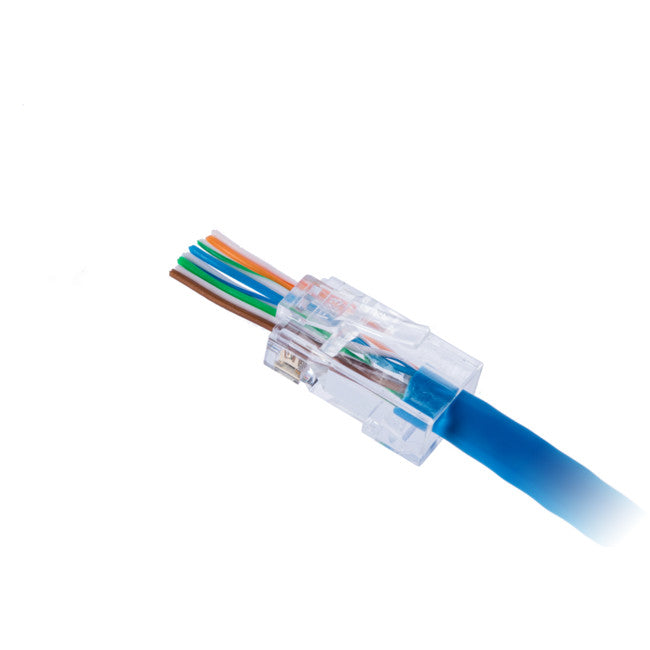 T3SPC6 UTP RJ45 CAT6 SOLID SNAP PLUG 100 PACK 1.00MM TO 1.05MM 2692 T3 2692