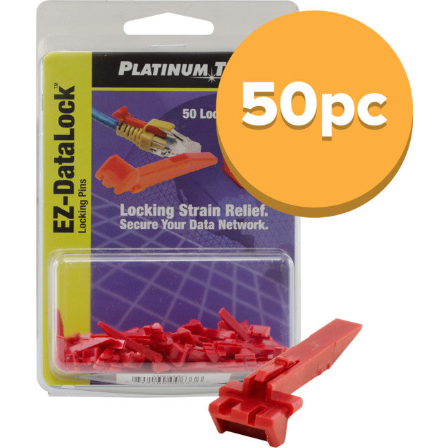 EZDLLP EZ DATALOCK LOCKING PINS 50PCS FOR DATALOCK STRAIN RELIEF PLATINUM TOOLS 100043C