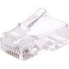 PK4005 RJ45 CAT5 8P8C MODULAR PLUG TO SUIT SOLID CORE CABLE DOSS