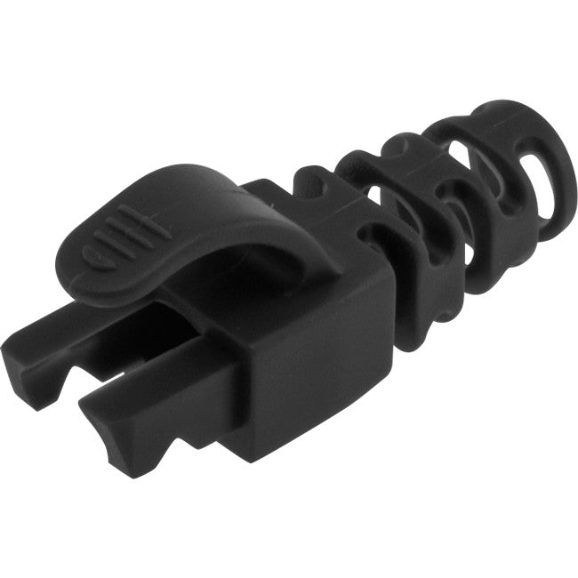 PK4015 - 6.5MM BLACK RJ45 RUBBER BOOT - FOR CAT5E/6 STYLE A - DOSS