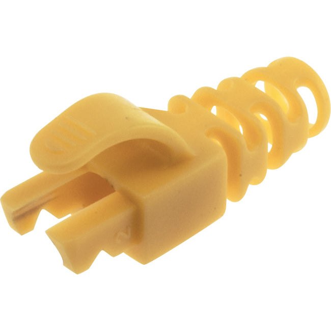 PK4035 6.5MM YELLOW RJ45 RUBBER BOOT FOR CAT5E/6 STYLE A DOSS