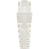 PK4095 7.5MM WHITE RJ45 RUBBER BOOT TRIMMABLE 5.5-7.0MM SNAP PK100 T3 2735WT-00-100AP