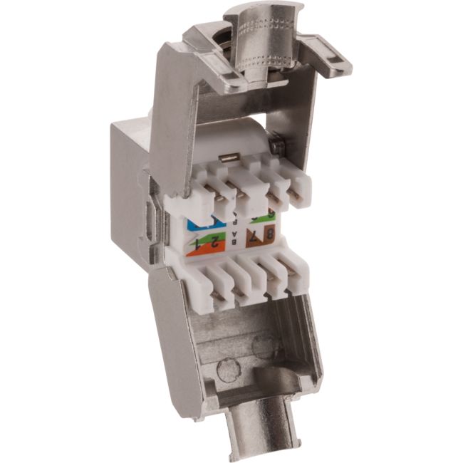 PK4547 - SHIELDED CAT6A SOCKET KEYSTONE - KEYSTONE MECH RJ45 CAT6 - DOSS