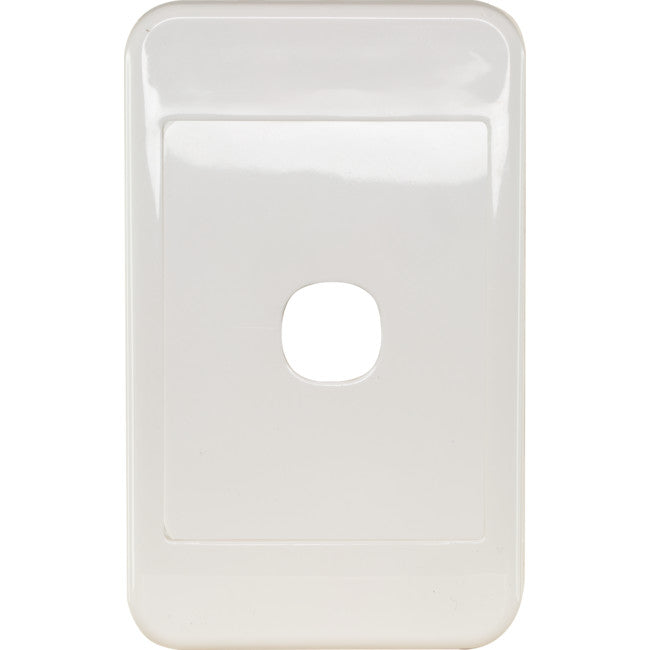 PK4591 1 GANG WALL PLATE WHITE CLIPSAL 2000 SERIES CLIPSAL CLI2031VHWE