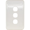 PK4593 3 GANG WALL PLATE WHITE CLIPSAL 2000 SERIES CLIPSAL CLI2033VHWE