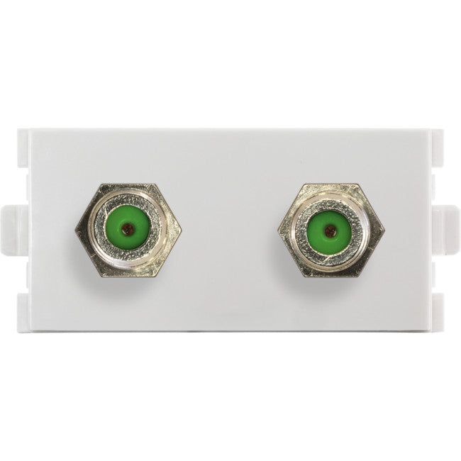 MWI13FF2 DUAL 'F' MODULE FOR MW13FR FOXTEL APPROVED 'F' SOCKET X 2 PRO2