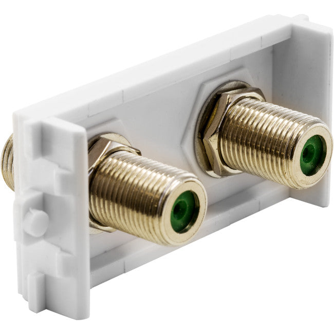 MWI13FF2 DUAL 'F' MODULE FOR MW13FR FOXTEL APPROVED 'F' SOCKET X 2 PRO2