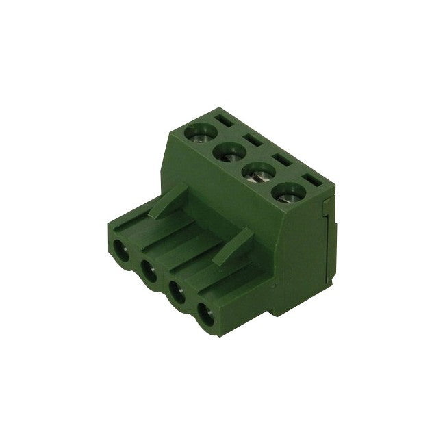 PM1204 - 4 WAY PHOENIX CONNECTOR - 4 PIN GREEN PLUG