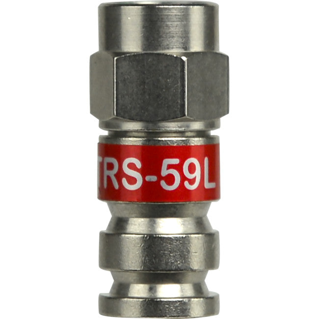 PR0960 'F' RG59 FOXTEL APPROVED COMPRESSION CONNECTOR PCT PCTTRS59L