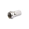 PR0978 'F' TWIST ON PLUG TO SUIT RG6 SCREW - ON TYPE