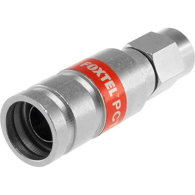 PR1005 'F' RG11Q COMPRESSION CONNECTOR FOXTEL APPROVED PCT PCTTRSF11L