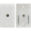 PR3835 PAL TO F SOCKET WALL PLATE PAL SOCKET TO 'F' SOCKET TV PRO2