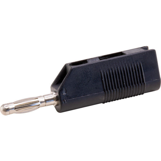 PW1451 4MM BANANA PLUG SCREW TERMINATING BLACK R8-27A BLK