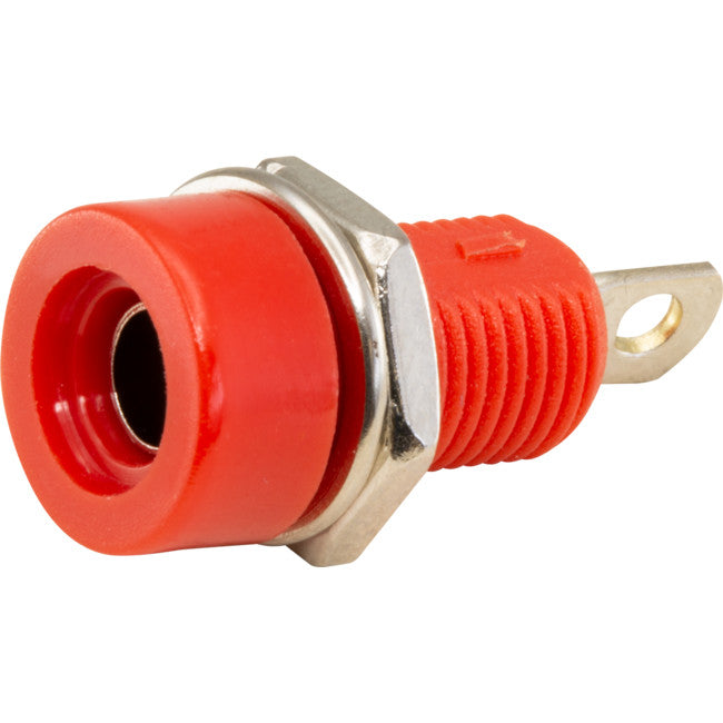 PW2702 4MM BANANA SOCKET RED EW-1053 RED