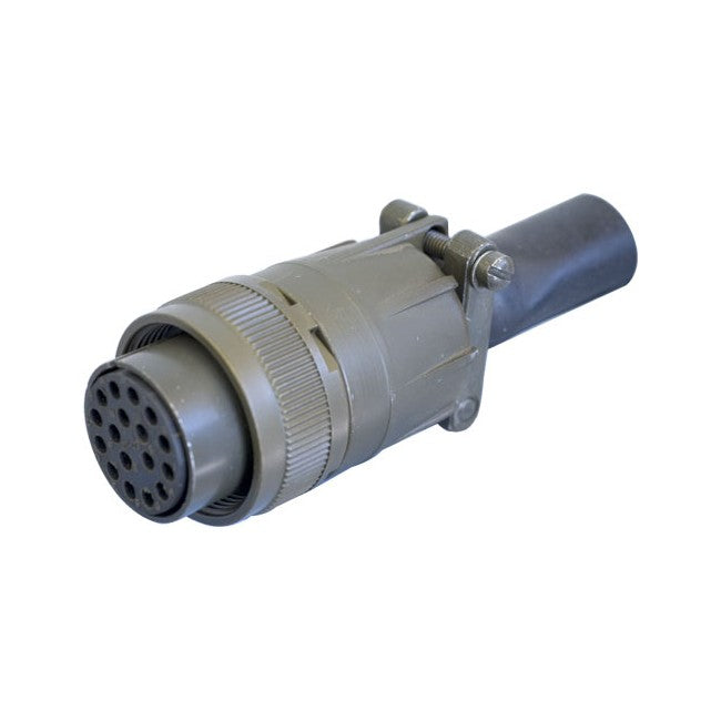PW4680 - 17 PIN INLINE SOCKET MS97 - MILITARY STYLE