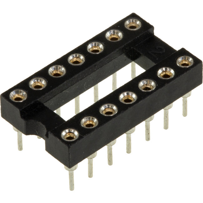 PW6714 14 PIN MACHINED IC SOCKET SIP SOCKET D-370 14P