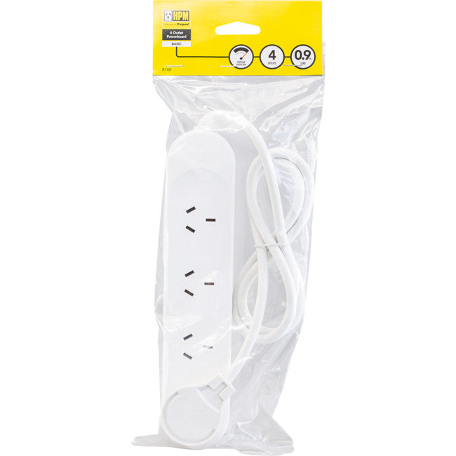 R105 4 WAY POWER BOARD HPM INCLUDES FLAT FITTING PLUG HPM R105