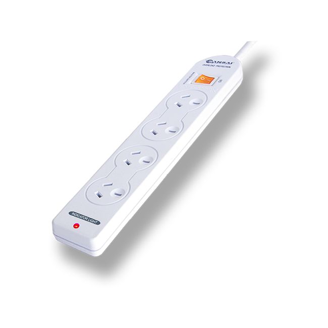 PAD131P 4 WAY POWERBOARD MASTER SWITCH OVERLOAD PROTECTION SANSAI 33531030