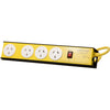L54185 4 WAY METAL POWERBOARD HEAVY DUTY POWERTOUGH POWERLEADER L54185