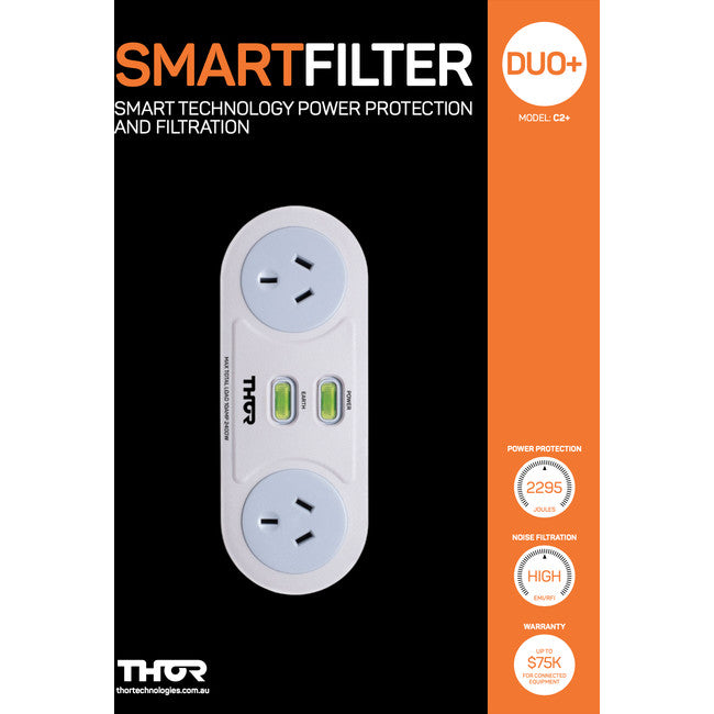 C2 THOR SMART FILTER DUO POWER PROTECTION & FILTRATION THOR C2