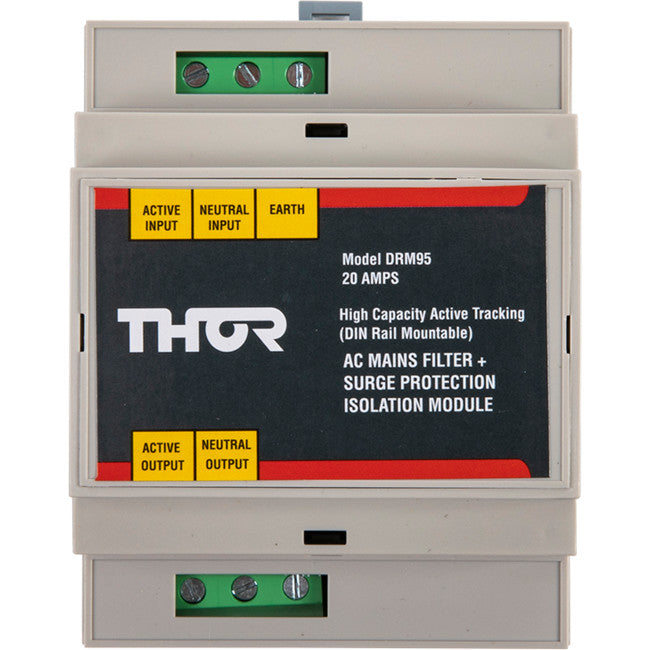 DRM95-20A HARD WIRED DIN RAIL MOUNT- 20A THOR ACTIVE FILTER THOR 33540775