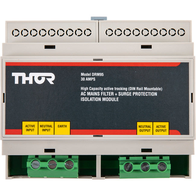 DRM95-30A HARD WIRED DIN RAIL MOUNT- 30A THOR ACTIVE FILTER THOR 33540780