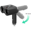 MBCHGRC28 DUAL PORT USB-C CAR CHARGER CIG SPLITTER PD QC MBEAT MB-CHGR-C28