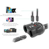 MBCHGRC38 4-PORT USB-C CAR CHARGER CIG SPLITTER PD QC MBEAT MB-CHGR-C38