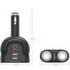 MBCHGRC38 4-PORT USB-C CAR CHARGER CIG SPLITTER PD QC MBEAT MB-CHGR-C38