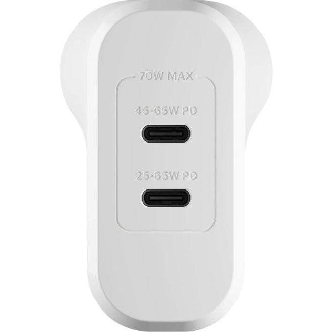 70WUCWC 70W DUAL USB-C GAN WALL CHARGER CYGNETT 33774616