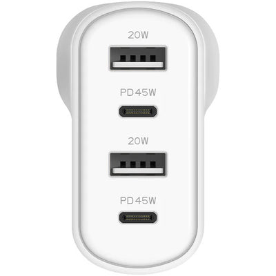 45WUCWC 45W Multiport Wall Charger AU - White CYGNETT 33774626