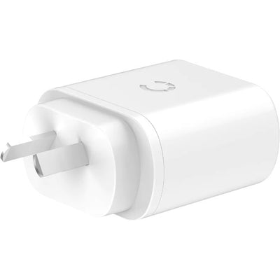 32WUCWC 32W USB-C PD Dual Port Wall Charger - White CYGNETT 33774628