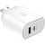 32WUCWC 32W USB-C PD Dual Port Wall Charger - White CYGNETT 33774628