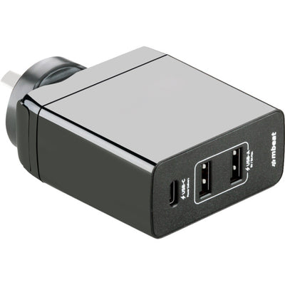 PD45 USB-C 45W WORLD TRAVEL CHARGER POWER DELIVERY GORILLA POWER MBEAT MB-CHGR-PD45