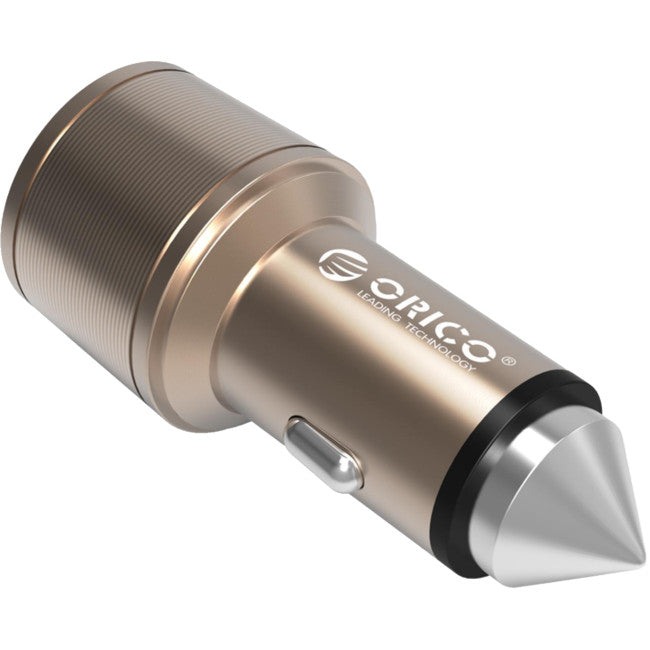 UCI2UGD 15.5W DUAL USB CAR CHARGER GOLD ORICO ORC-UCI-2U-GD