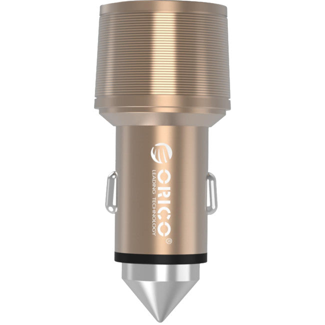 UCI2UGD 15.5W DUAL USB CAR CHARGER GOLD ORICO ORC-UCI-2U-GD