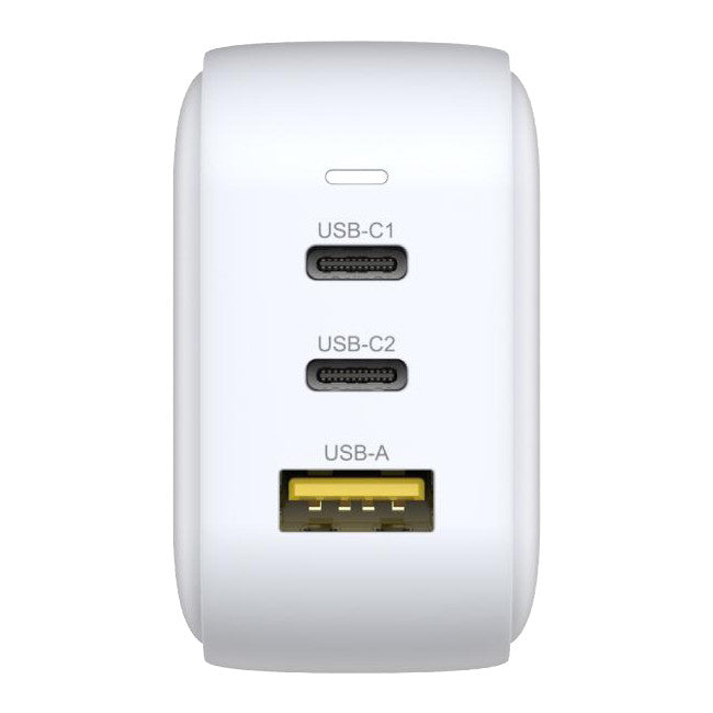 P1108AWH TRAVEL GaN 66W USB CHARGER WHITE UNITEK P1108AWH